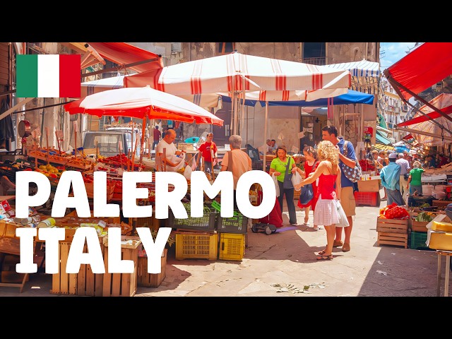 Palermo, Sicily — Italy Walking Tour 4K 🇮🇹