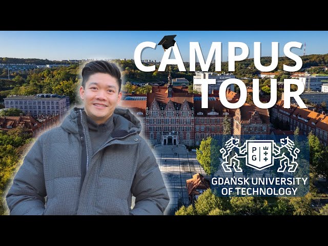 Exploring One of Europe's Best Universities! Gdańsk University of Technology Campus Tour