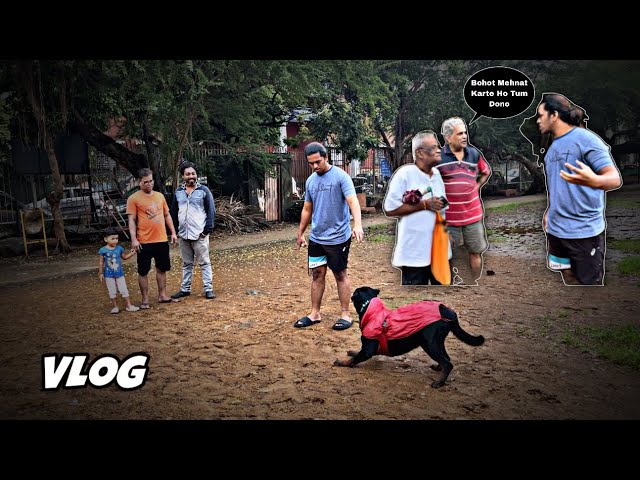 Rottweiler Showing His Skills,Everyone Is Appreciating Both Of Us | Day - 68 #dog #vlog #rottweiler