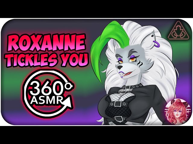 Roxanne Wolf Tickles You~ [360º VR ASMR] | FNAF: Security Breach 360 VR