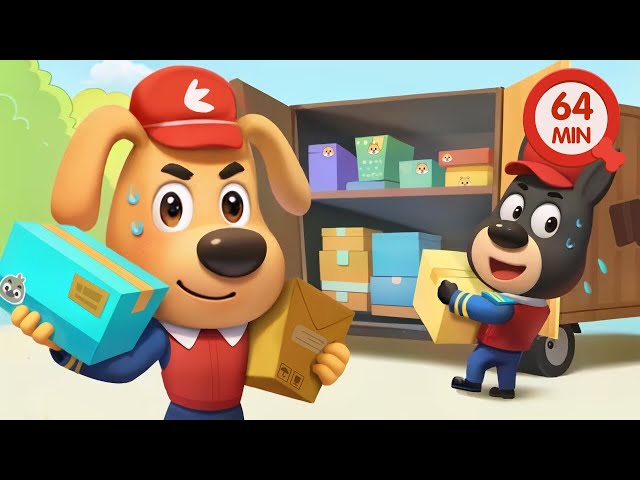 Police Officers Deliver Packages | Kids Cartoons | Kids Videos for Kids | Sheriff Labrador