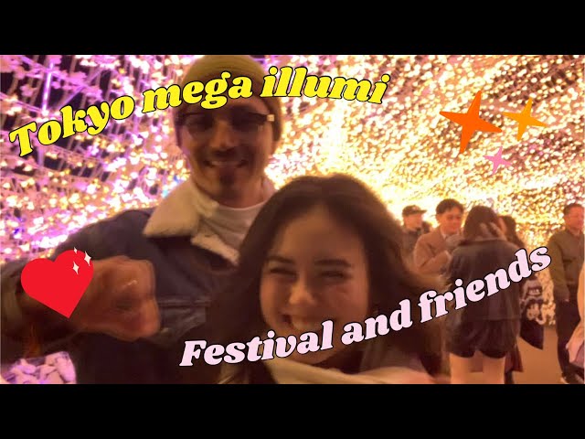 JE DÉMÉNAGE A TOKYO ; déménagement, festival, amis, Tacos, et date à Tokyo mega illumi