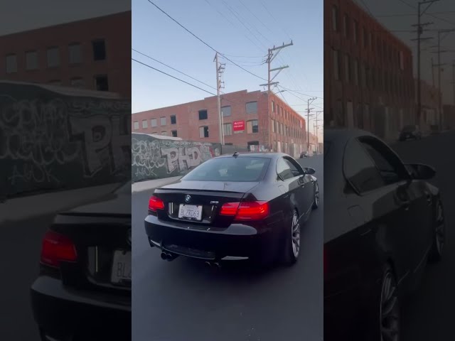 Pure V8 Sound, Meisterschaft GT2 Exhaust On A BMW M3 E92.