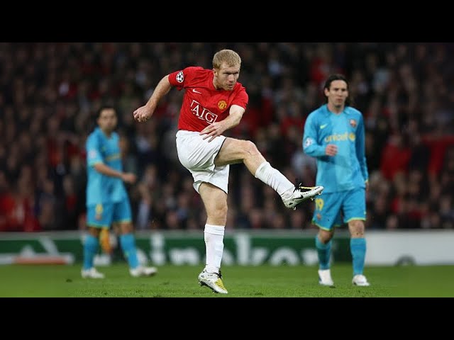 Why Paul SCHOLES is the King of  Volleys!