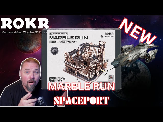 ROKR - NEW MARBLE RUN - MARBLE SPACEPORT