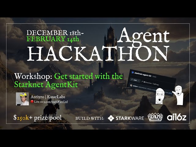 Get started with the Starknet AgentKit