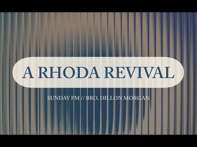 Eureka The Pentecostal Church - Sunday Evening Service - 01/26/25 - Bro Dillion Morgan