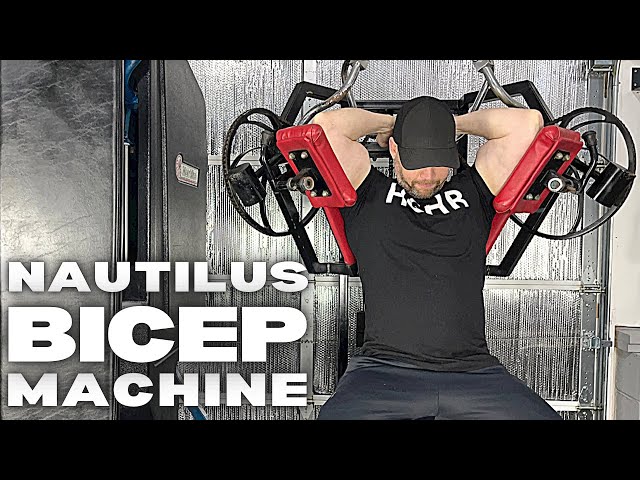 The Nautilus Compound Movement Bicep Curl Machine - One of the First Nautilus Machines