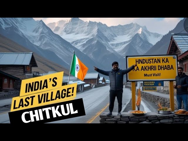 CHITKU– India  last village Kinnaur | Hindustan-Tibet Road, Kinnaur,