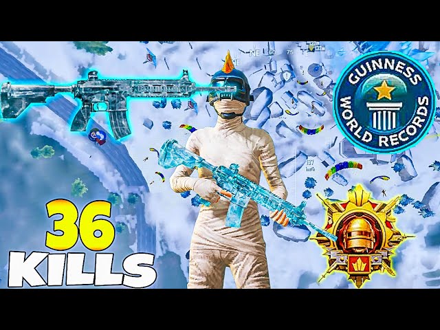 OMG !! 36 KILLS IN 20 MINUTES || IPHONE 12 60 FPS || PUBG MOBILE || @felixman200