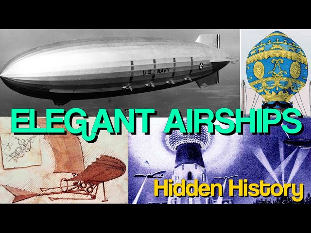 Elegant Airships | Dirigible Balloons Sky Ships Of Tartaria