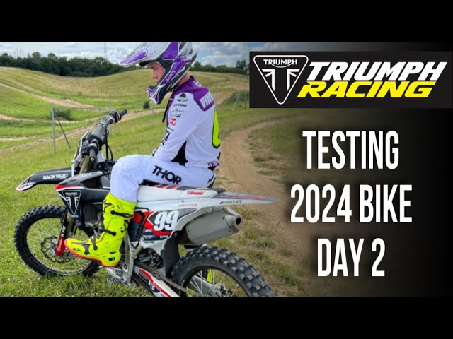 2024 TRIUMPH Tested | TF250-X | Day 2