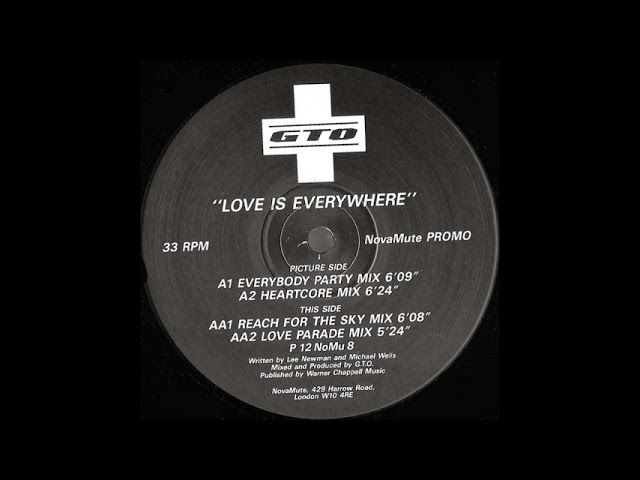 GTO   Love Is Everywhere Love Parade Mix