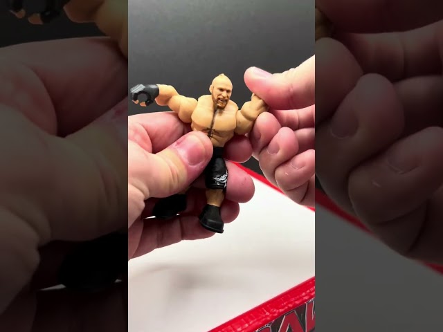 WWE Action Figure Playset Knuckle Crunchers Rebound Ring unboxing #brocklesnar #shorts #asmr