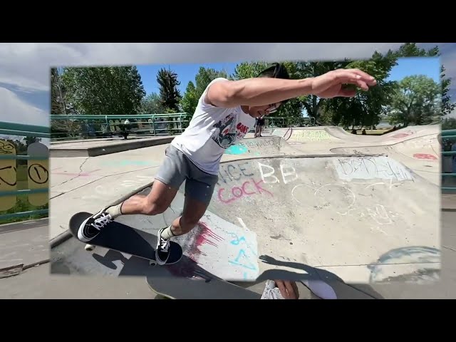 VR180 Skate Park Vibing 2022 - airshom - Bouncy Rap Beat by Op Beatz