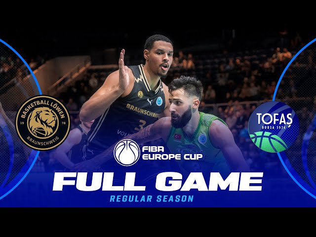 Basketball Lowen Braunschweig v Tofas Bursa | Full Basketball Game | FIBA Europe Cup 2024-25