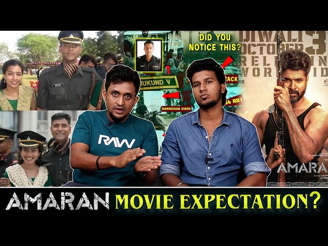 AMARAN Movie Expectation? | Sivakarthikeyan | Indian Army | Cinema Talk Show | SV TV |