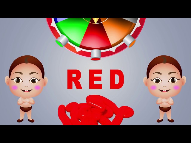 Learn Colors with 3D Paste for Kids Children Toddlers Baby | Learning Colours Paste