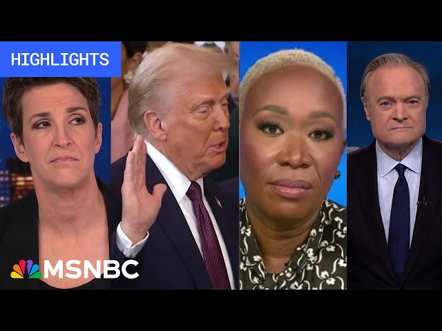 MSNBC Highlights — Jan. 20