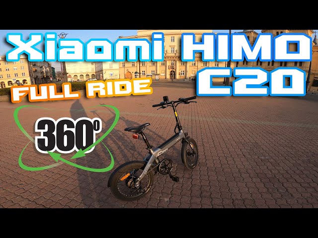 Xiaomi Himo C20 🚴‍♂️⚡ 1st Ride + Gopro Max 360 Full Long Range Talk 🤣 & Burning some FAT 🍿🍕🍻