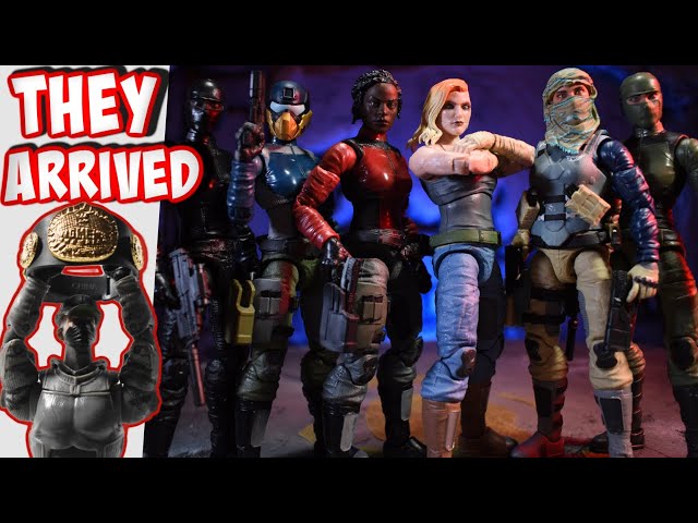 Valaverse Action Force Series 3 Full set Figure Review