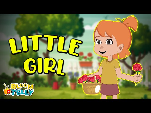 Little Girl Little Girl Nursery Rhymes Song | Super Simple Songs (Bloom Telly Nursery Rhymes)