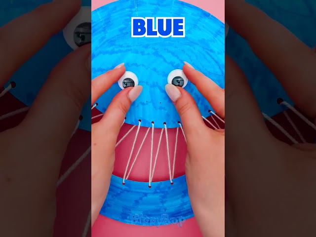 Shark Toy from a Plate🦈 DIY Craft for Kids🔥