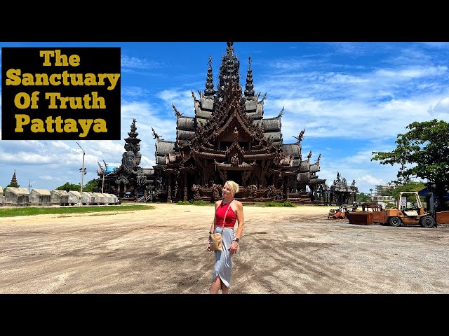 Sanctuary of truth ...One of the top things to see in Pattaya Thailand