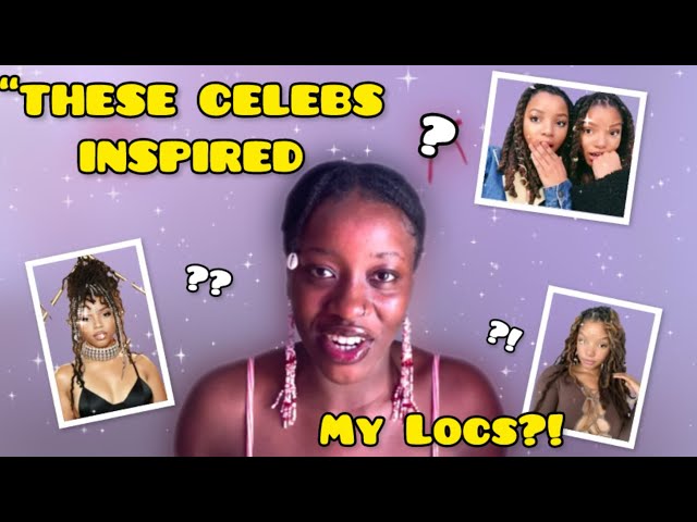 “Celebrity Loc Inspirations: How These Stars Inspired My Loc Journey!”✨