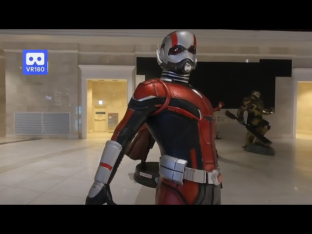 3D 180VR 4K Ant-Man Marvel Superhero Avengers