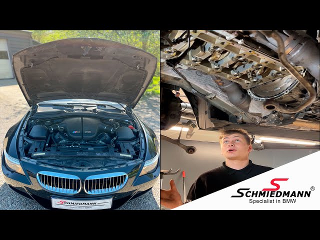 BMW E63 M6 V10 S85 - replace the rod bearings