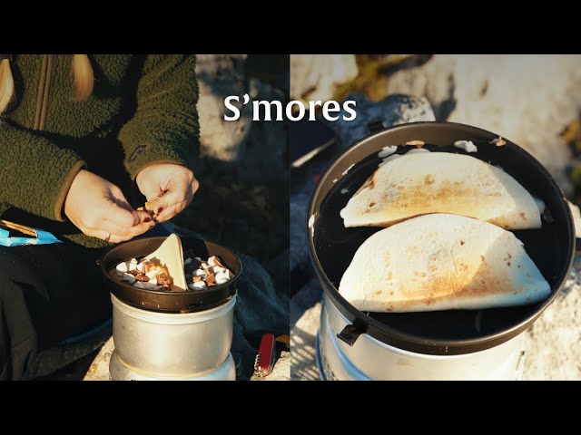 How to make S'mores Outside | Cooking in Wilder Places