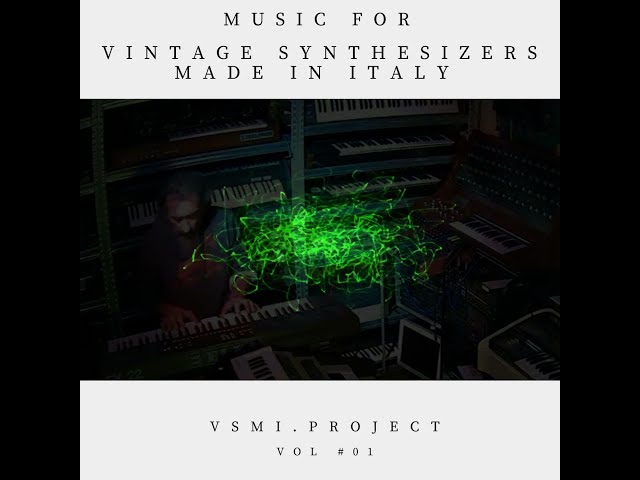 1 Hour of Music for Vintage Synth Made in Italy - Vol #01