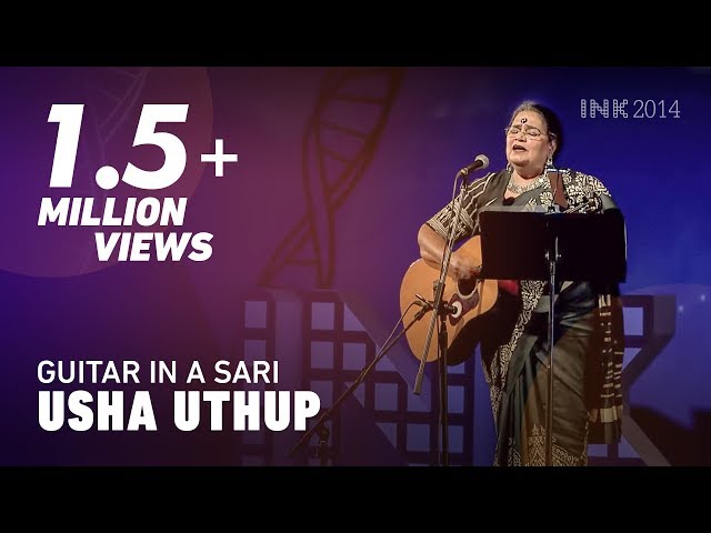 Usha Uthup: Guitar in a sari