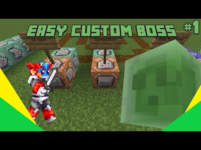 [Easy] Creating a CUSTOM BOSS in Vanilla Minecraft 1.19+! (Part 1: Creation)