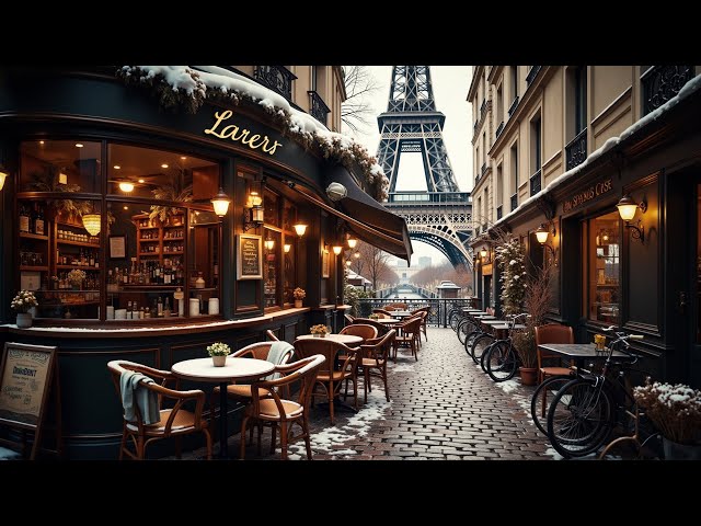 Cozy Paris Cafe Shop Ambience with Smooth Jazz & Bossa Nova Music for Good Mood Start the Day