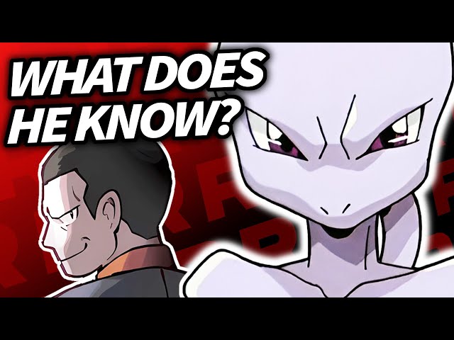 The Masterful Retcon of Giovanni and Mewtwo