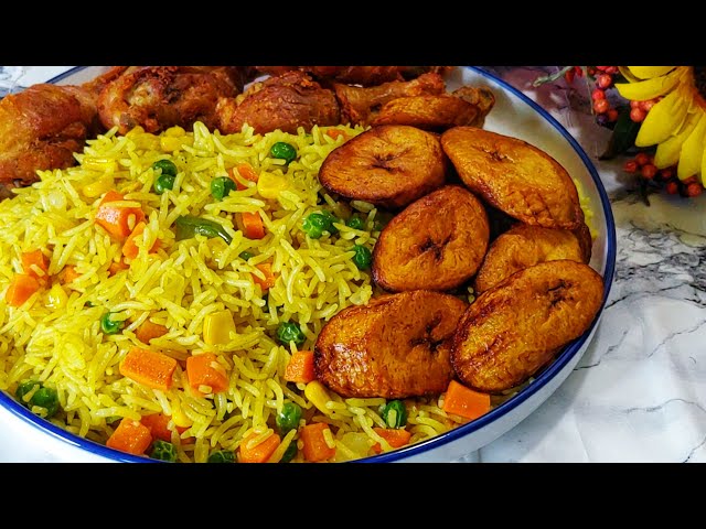 Riz Sauté au Poulet || Fried Rice || Recette Simple et Facile