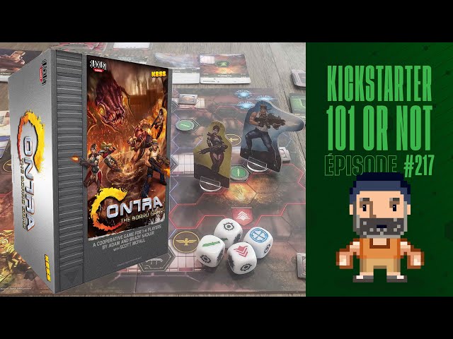 Kickstarter 101 or Not (EP217) CONTRA: THE BOARD GAME - Règles et critique