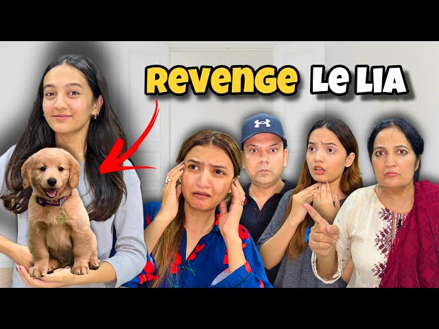 Finally Hira Say Revenge Le lia😈 | New Dog 🐶|Hira ko Room me lock krdia 😨 |Sistrology|Rabia Faisal|