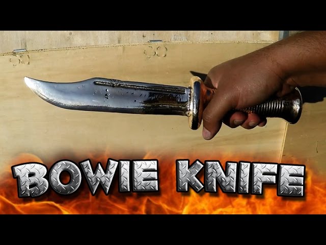 Casting A Bowie Knife Out Of Copper Or Aluminum Bronze Start To Finish