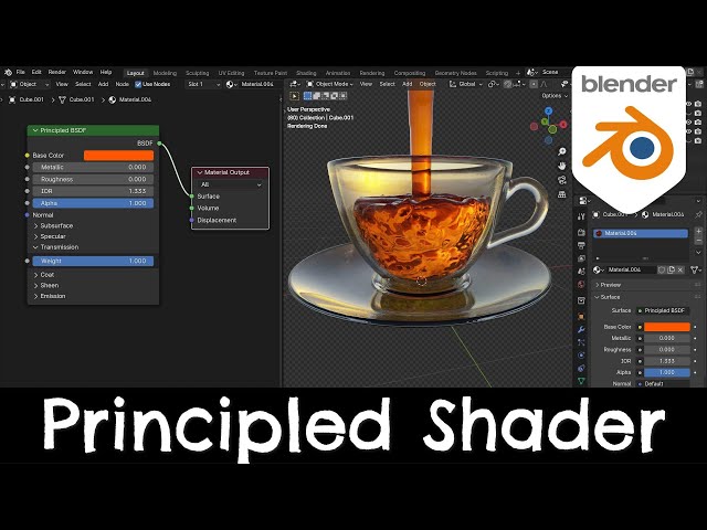 Principled BSDF Shader | Blender 4.1 Tutorial