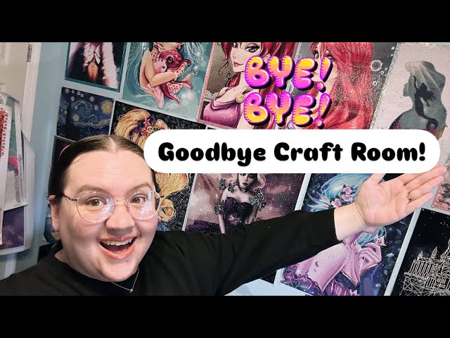 Saying Goodbye to the Gallery Wall! 😭 + Craft Room Tour! 💎