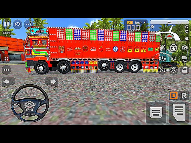 Indian Tata Truck Driving - Bus Simulator Indonesiya - Android game play