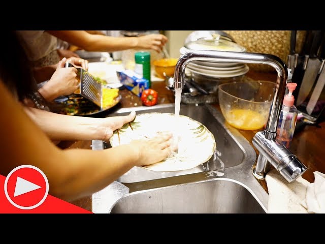 Free Stock Footage of Washing Dishes