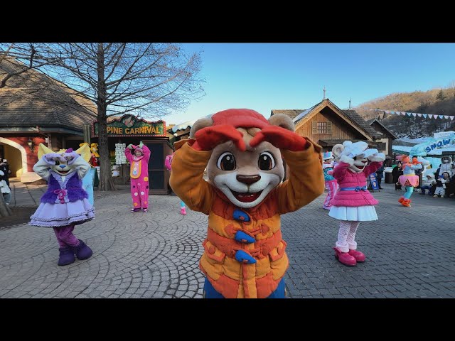 [4K] 20250222 에버랜드 런런런! 스노우 프렌즈 3회차 Everland Run Run Run! Snow Friends 3