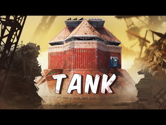 The TANK - 2x2 - Solo/Duo - 2xBunker - 30+ Rockets / Rust Base Design