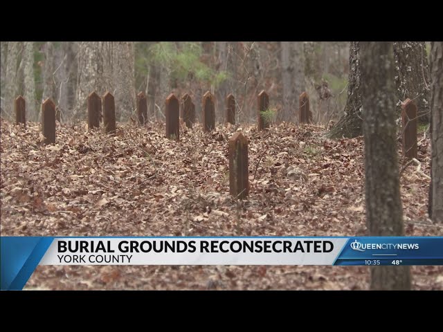 Large ancestral burial ground reconsecrated at historic York County plantation