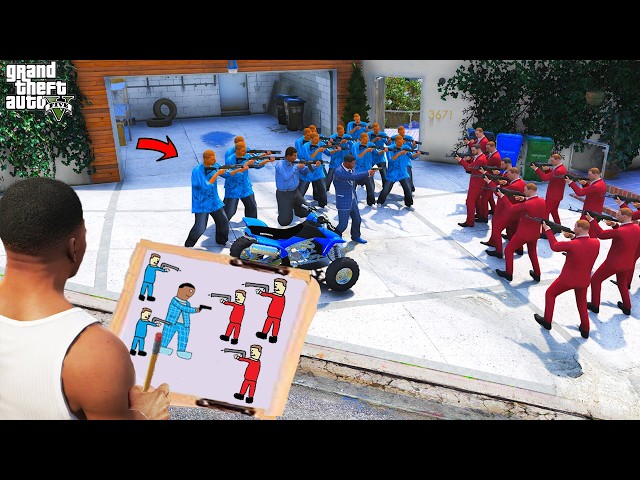 Franklin Using Magical Painting To Become Biggest Gang Leader In Gta 5!