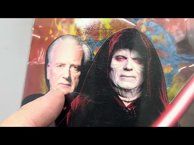 Vintage 2005 Star Wars Revenge Of The Sith Emperor Palpatine - - Changes Into Darth Sidious - Figure